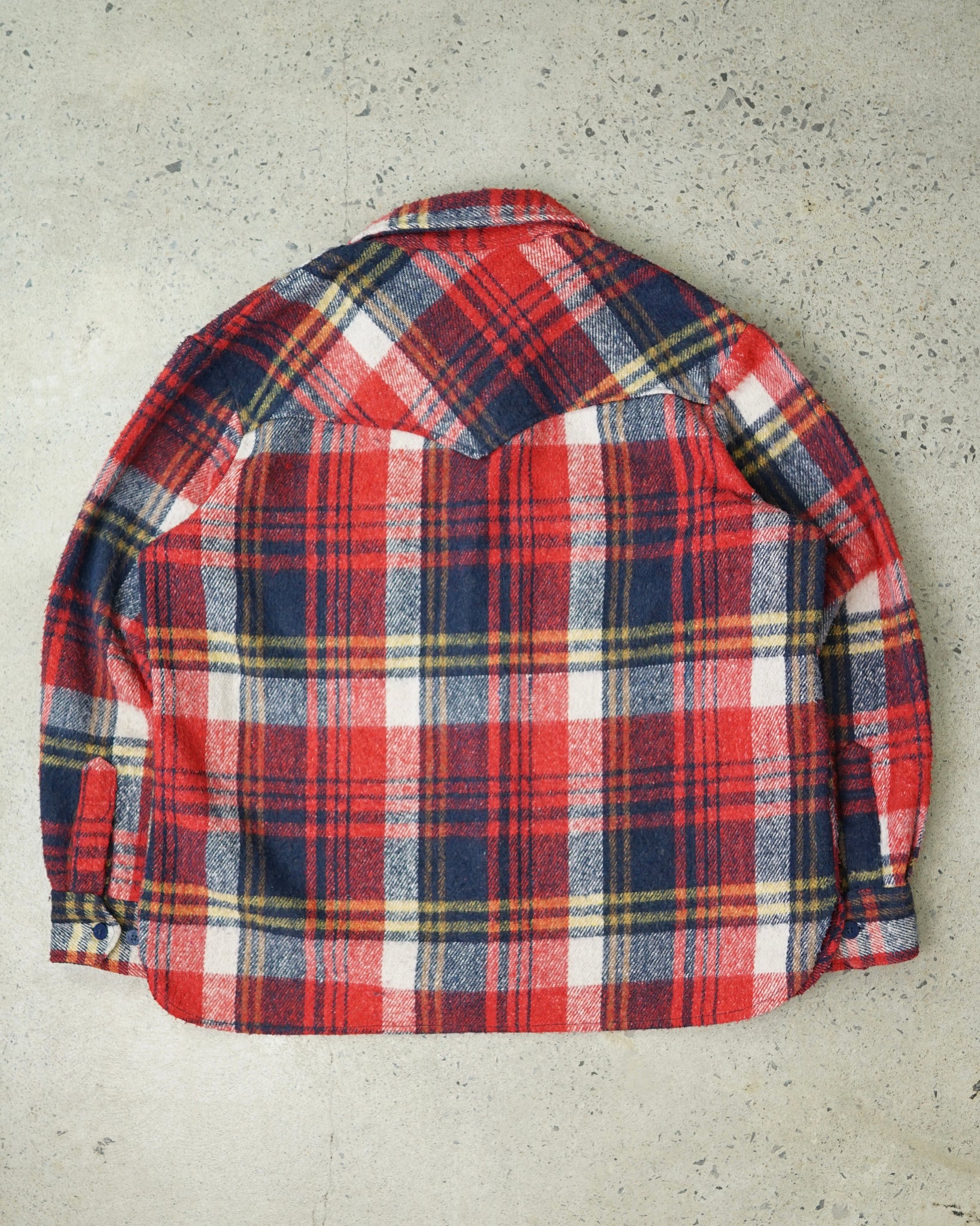 robert alexander plaid flannel shirt - XL