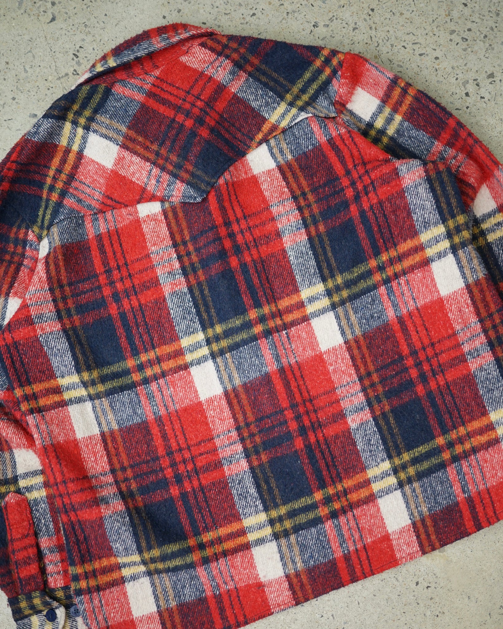 robert alexander plaid flannel shirt - XL