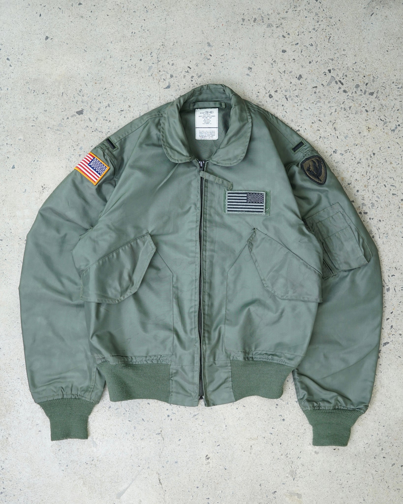 us army bomber jacket - medium
