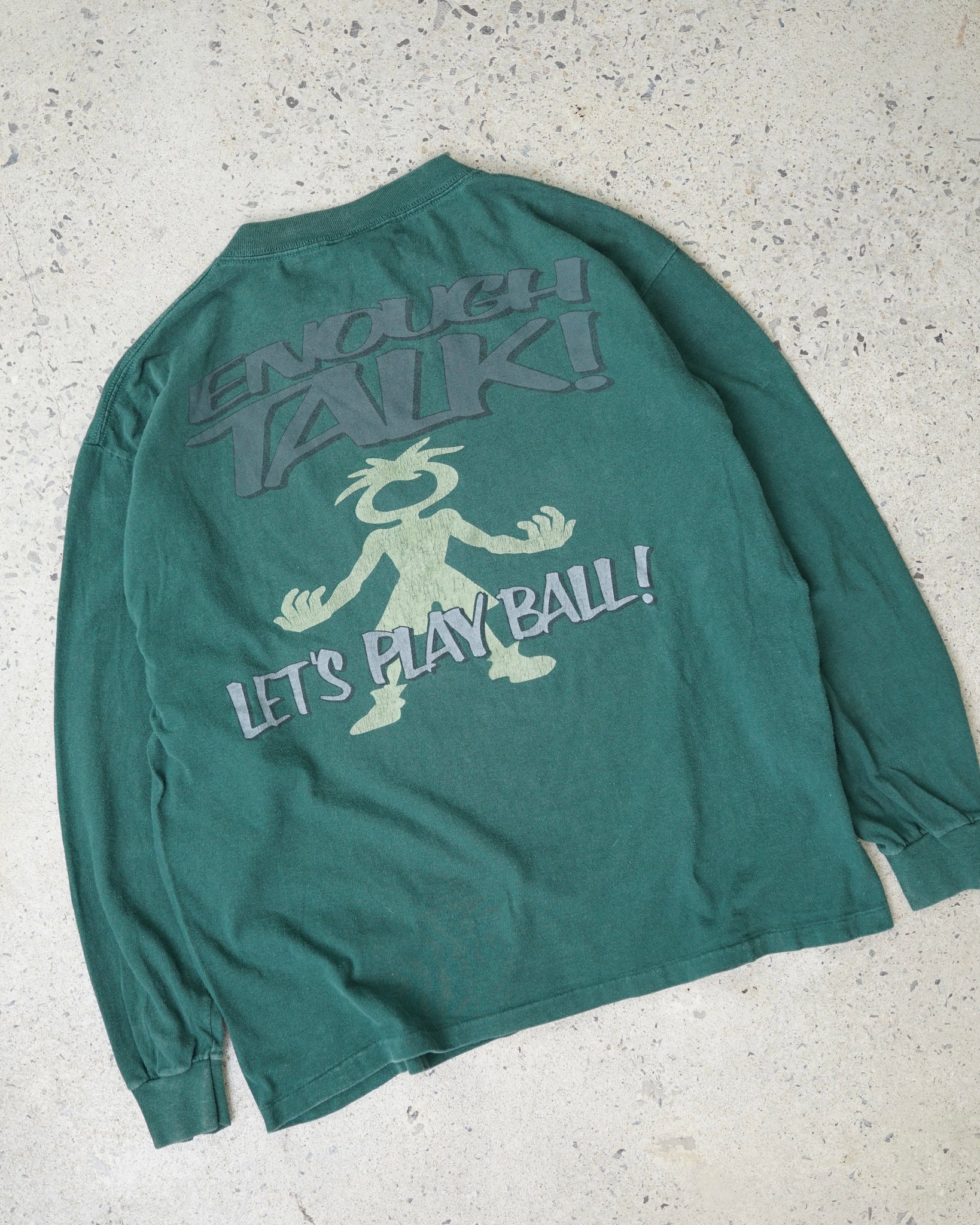 let's play ball long sleeve - large