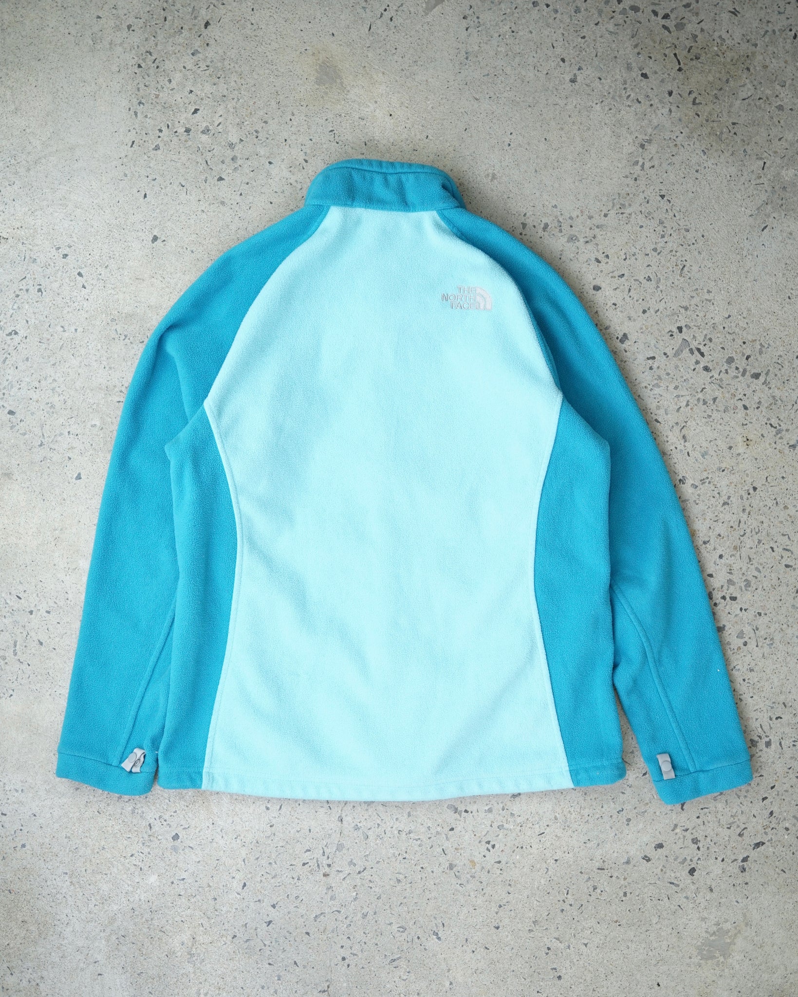 the north face full-zip fleece - women's large