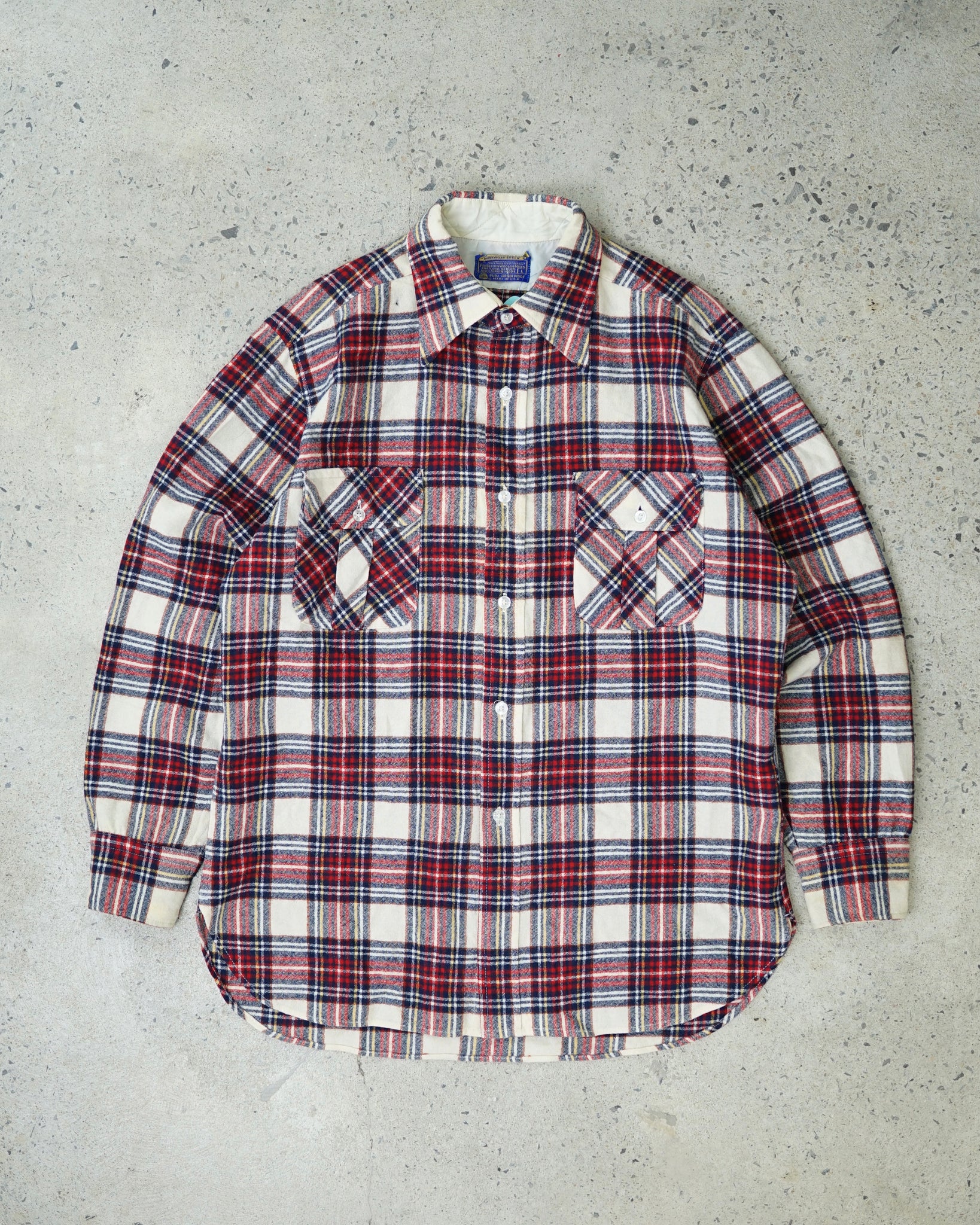 pendleton plaid flannel - large