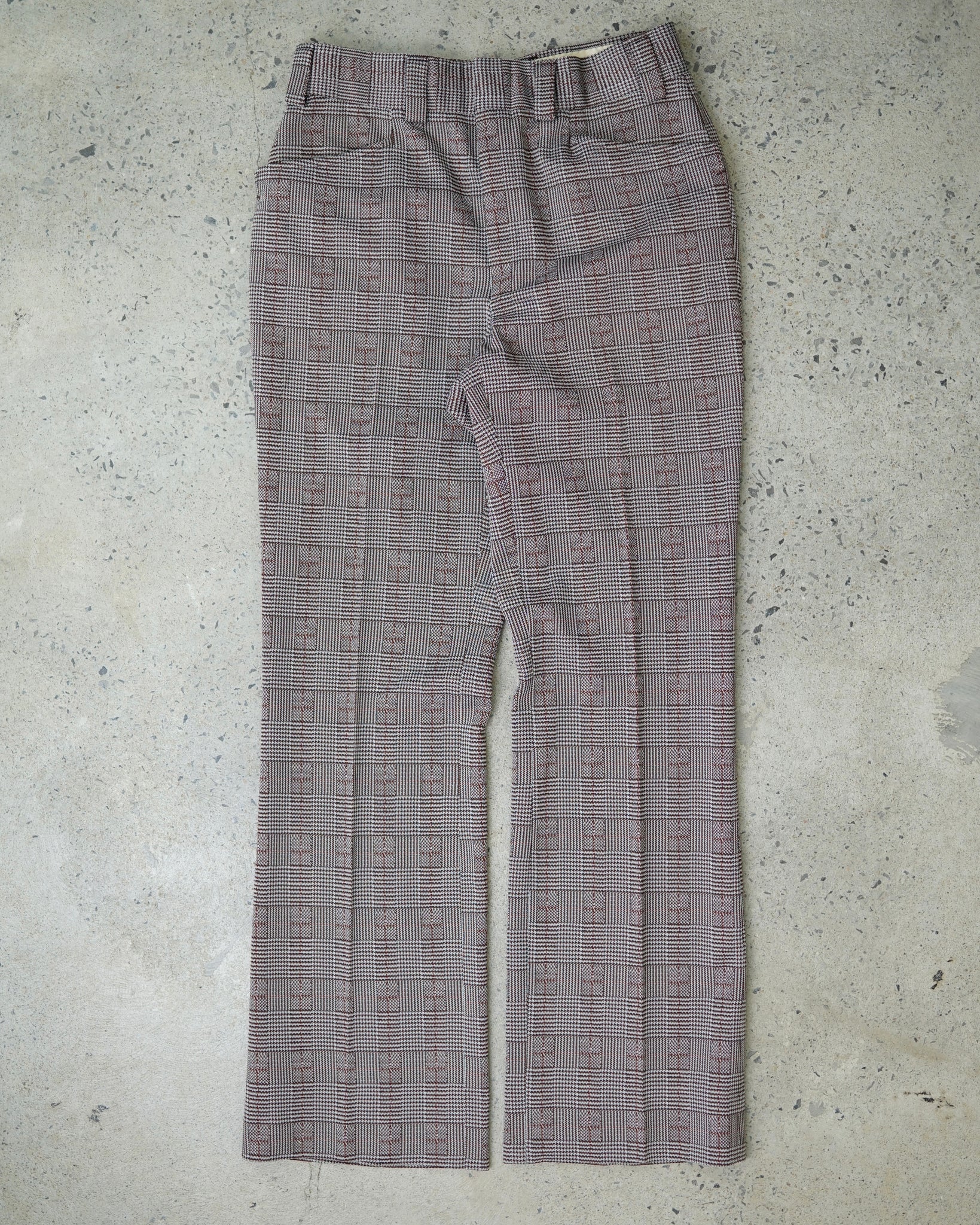 vintage plaid trousers - 32x32.5