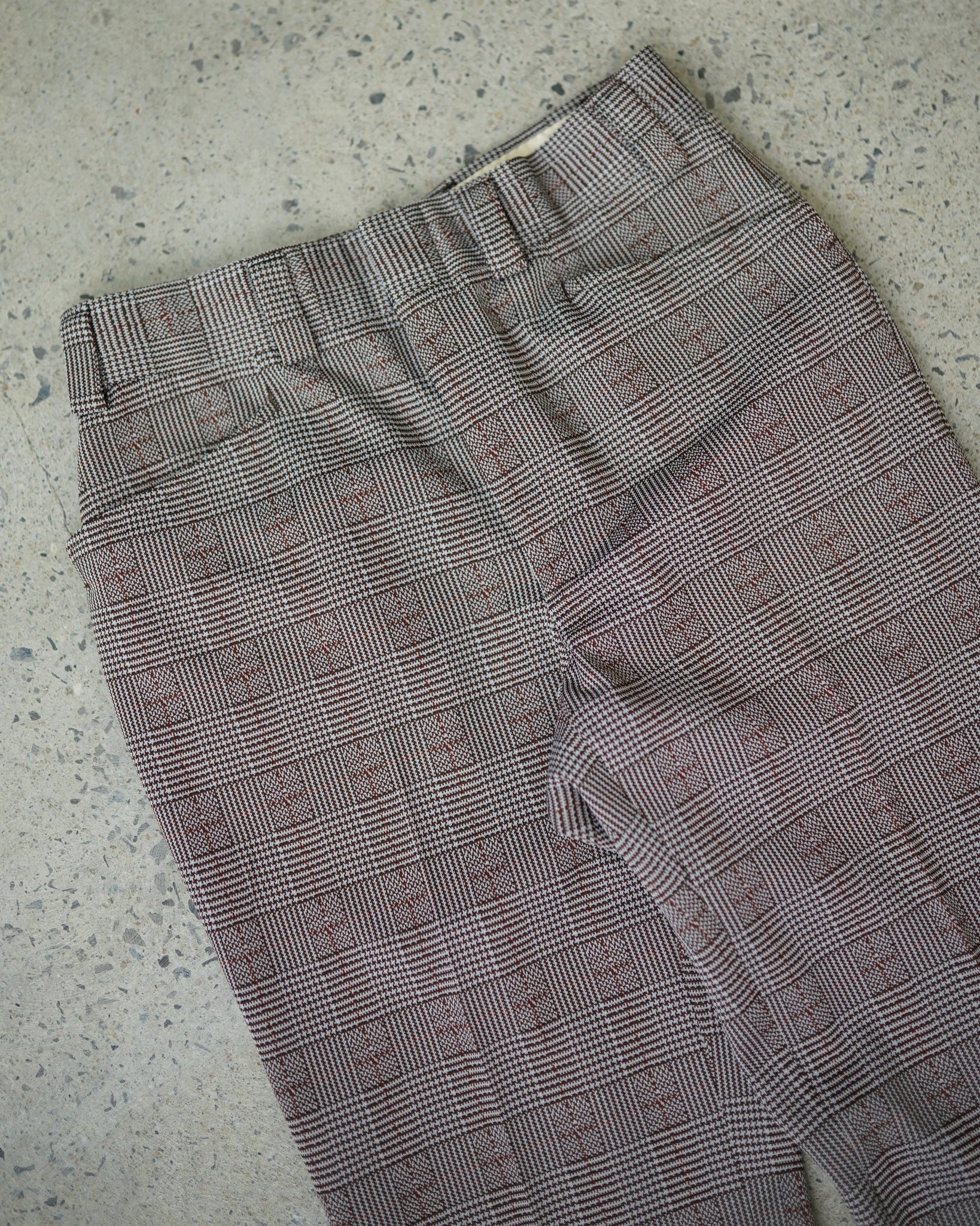 vintage plaid trousers - 32x32.5