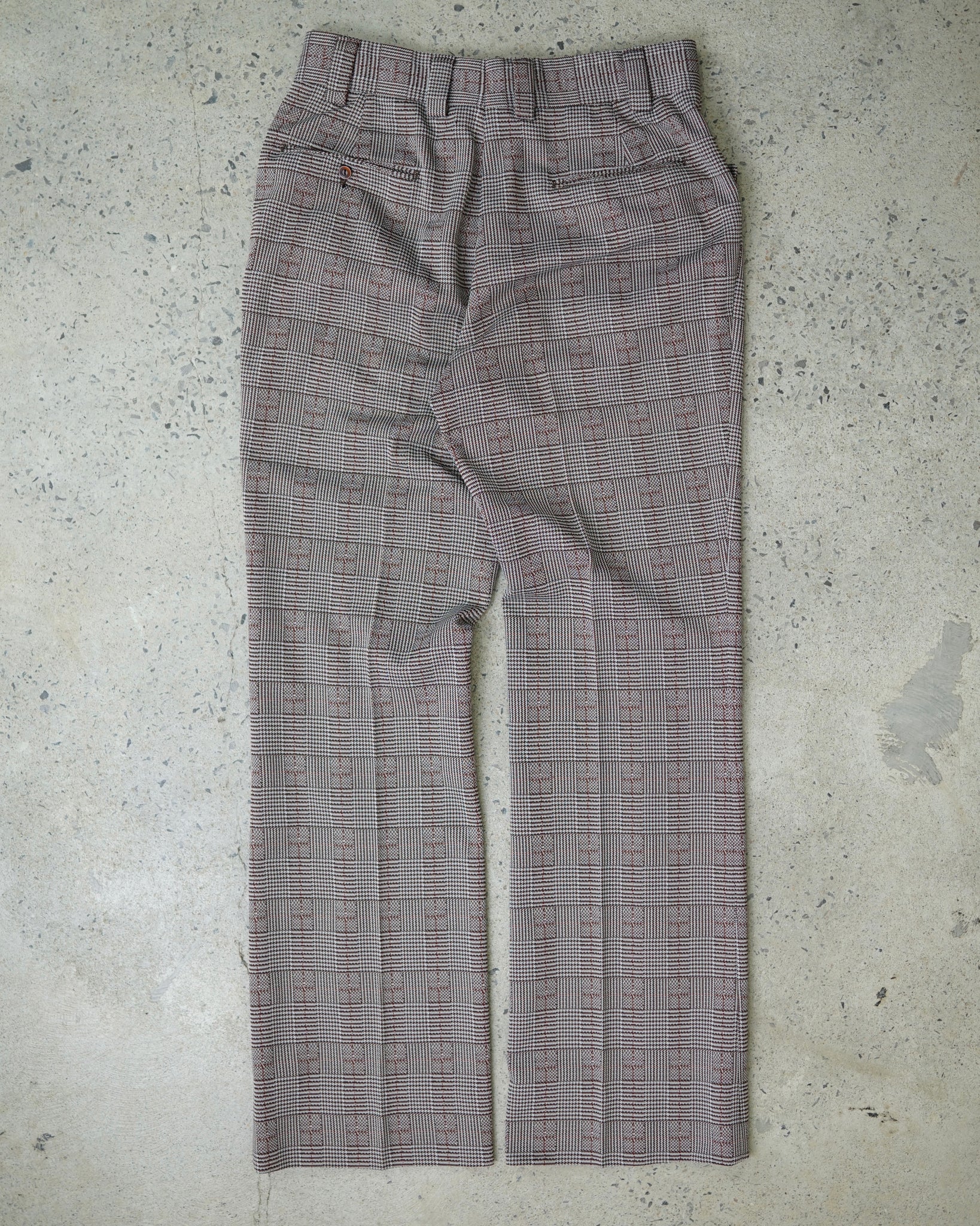 vintage plaid trousers - 32x32.5