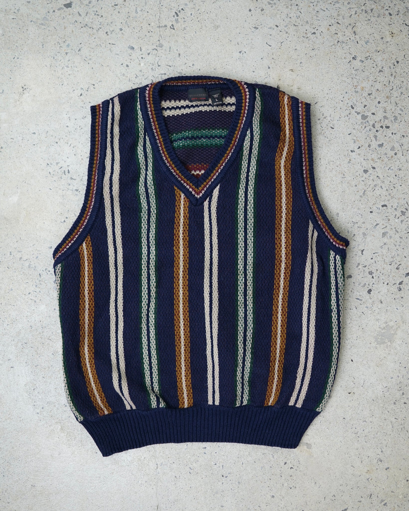 knit sweater vest - medium