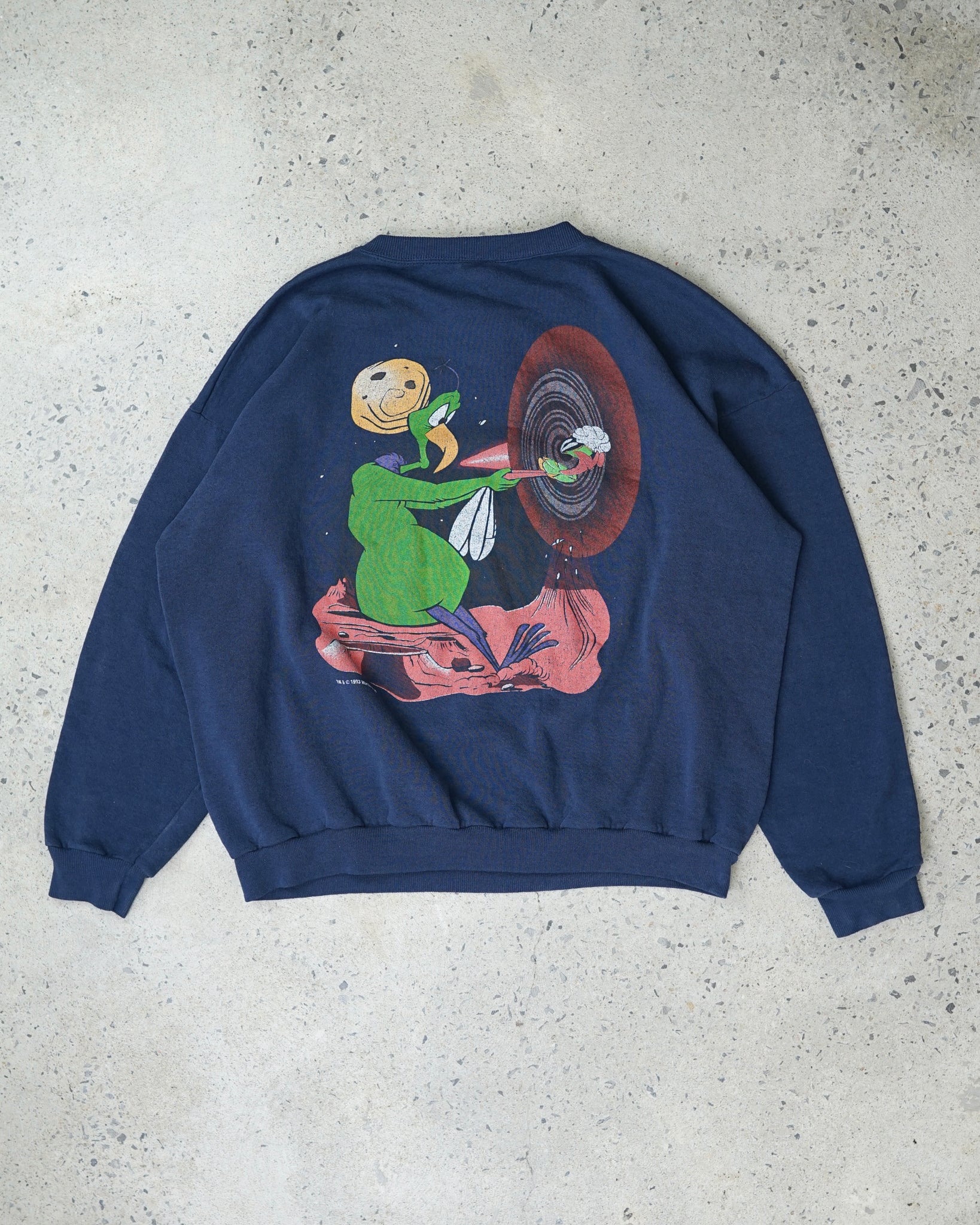 marvin the martian 1993 crewneck - boxy large