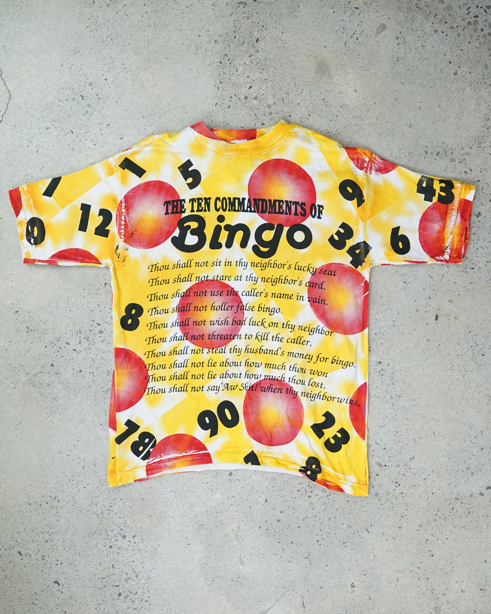 bingo all over print t-shirt - XL