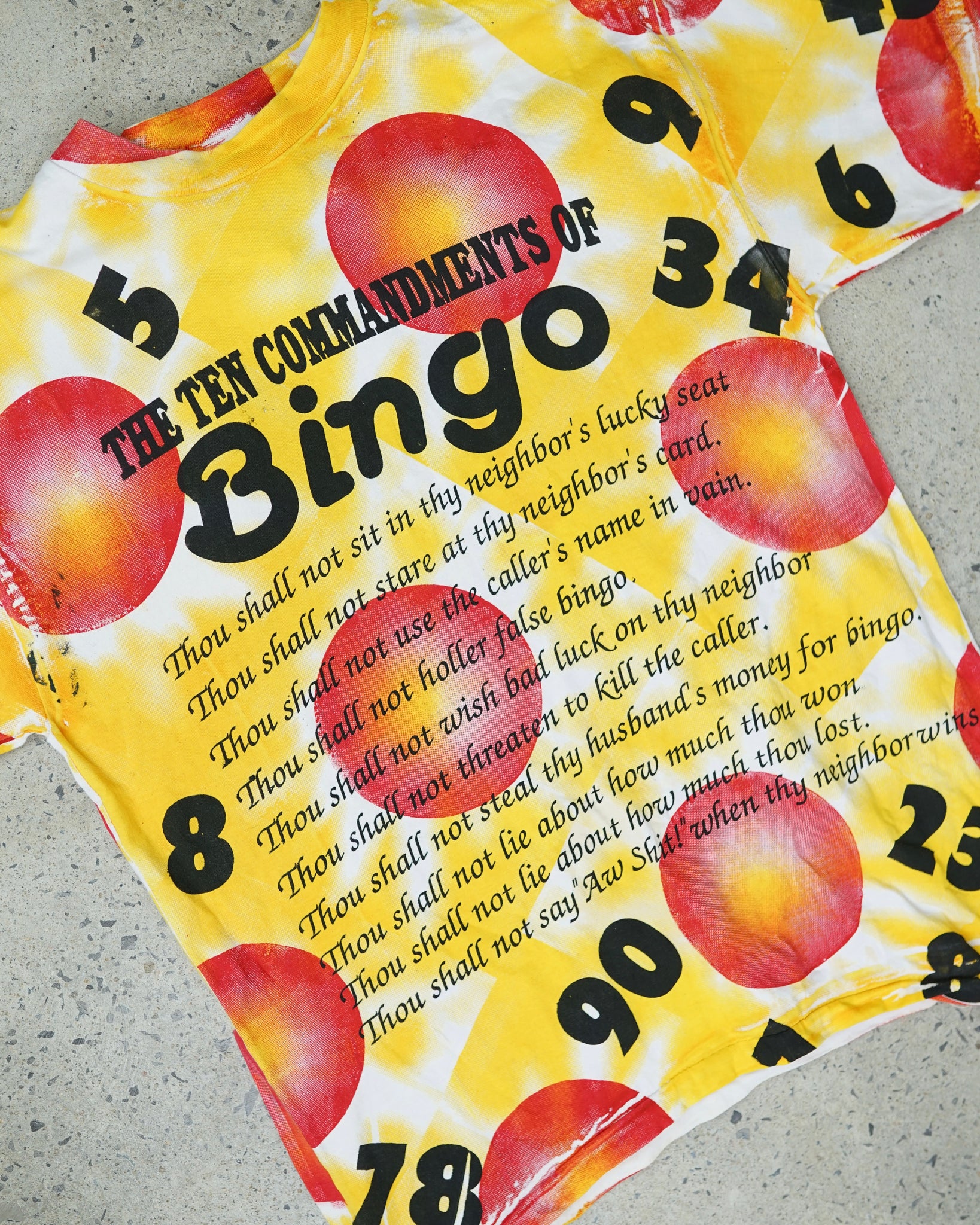 bingo all over print t-shirt - XL