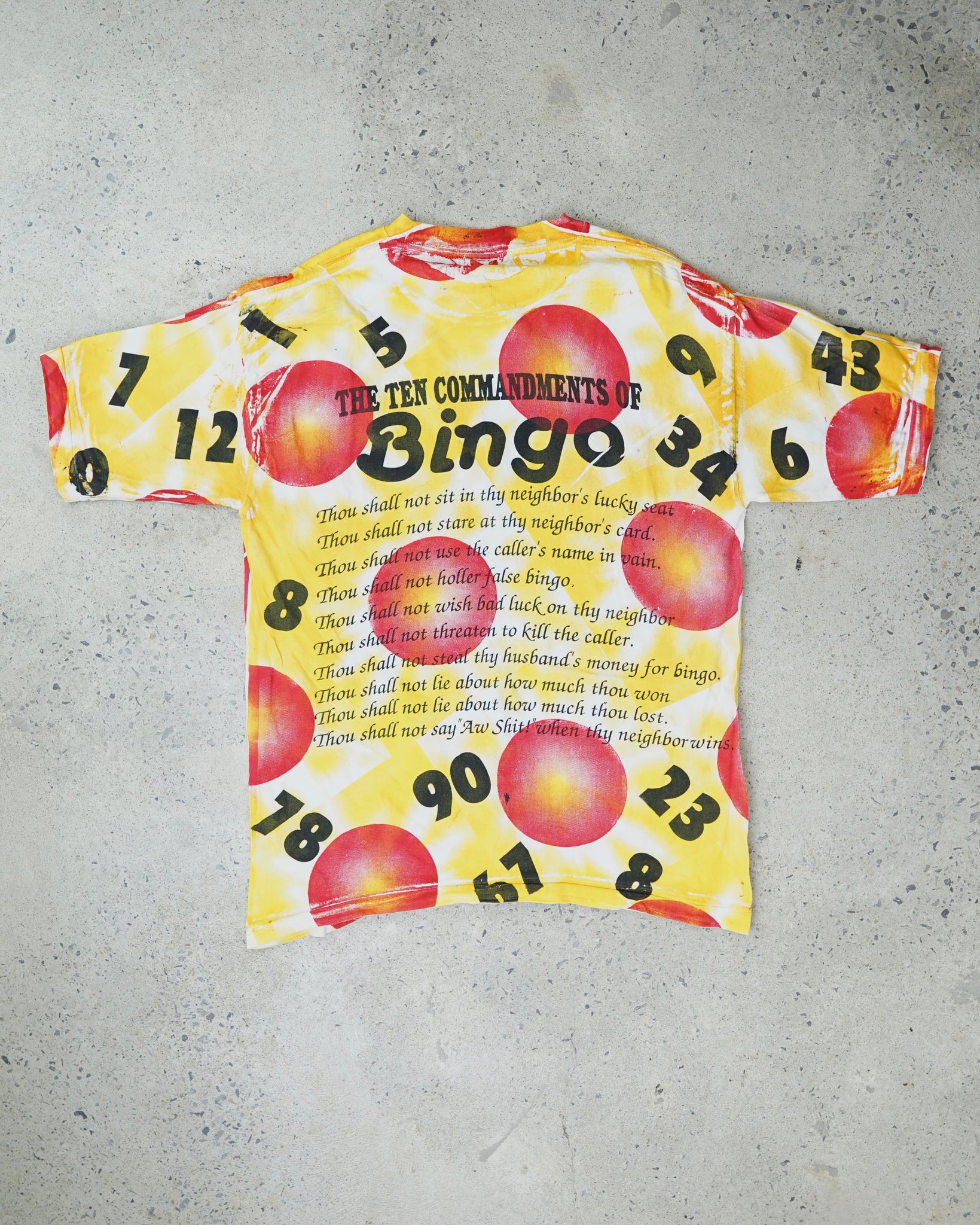 bingo all over print t-shirt - XL