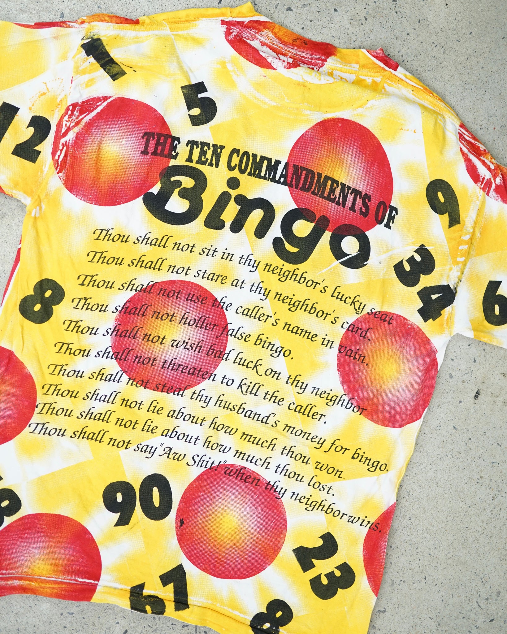 bingo all over print t-shirt - XL