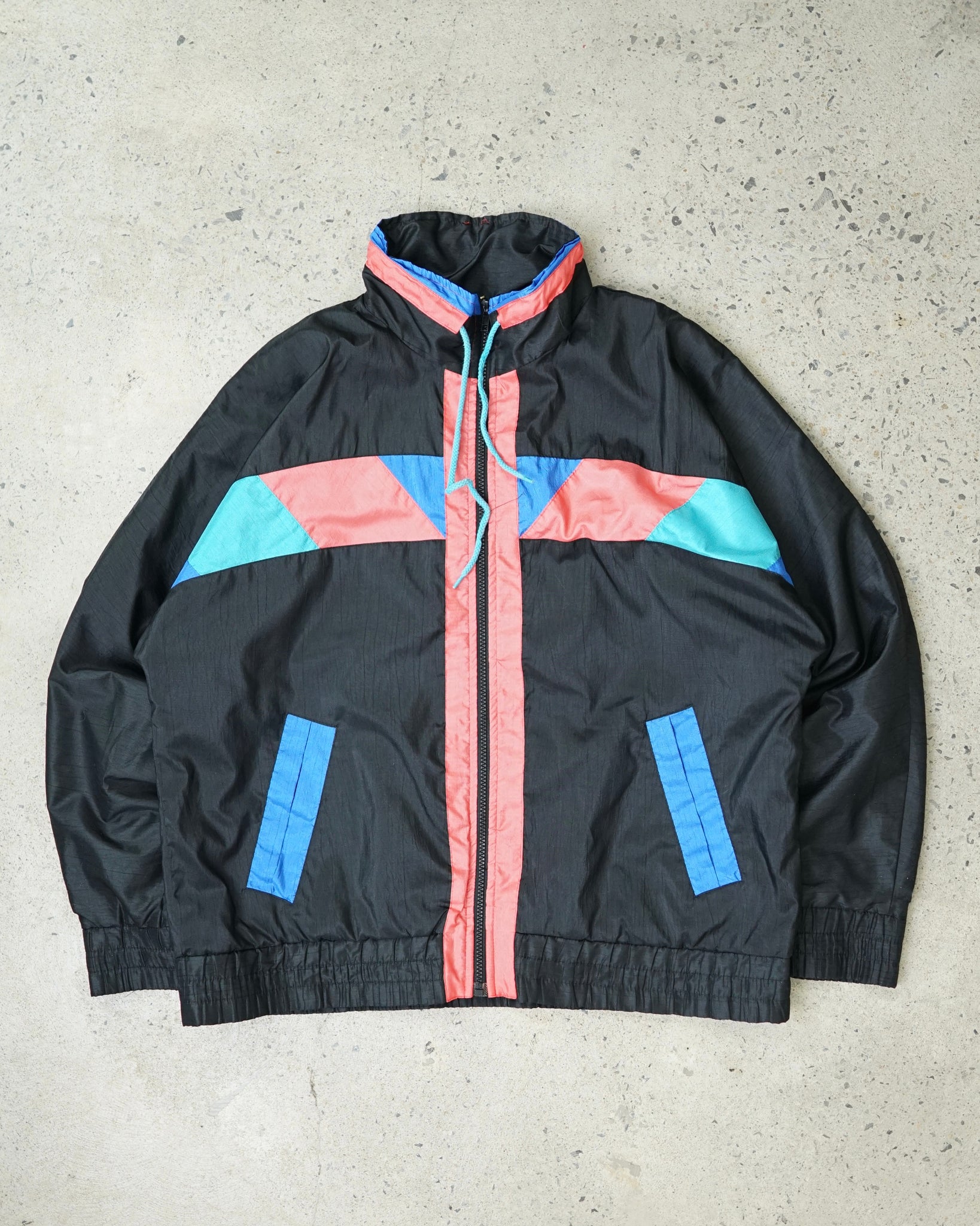 westside connection full-zip windbreaker - medium