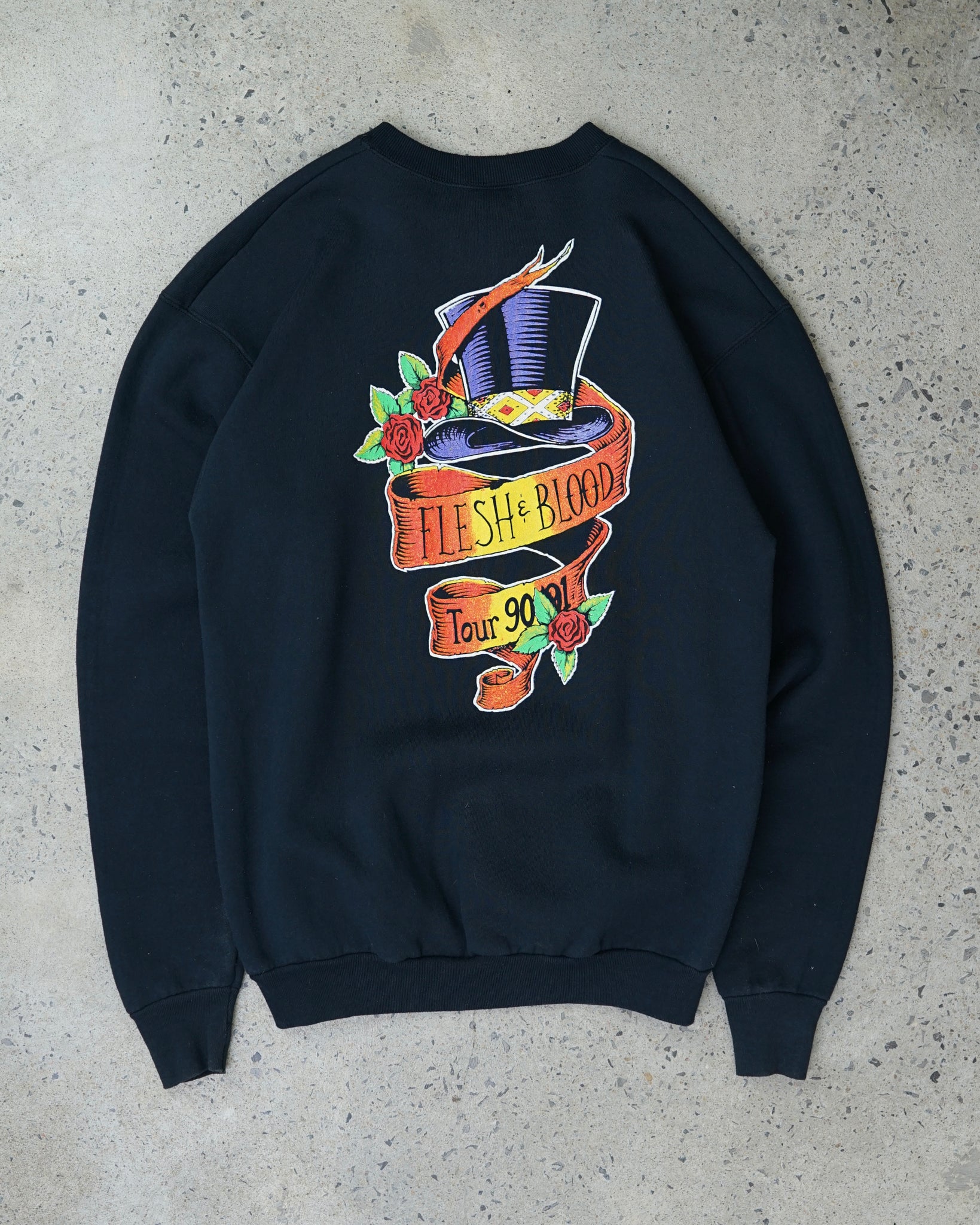 poison 1990 crewneck - long medium