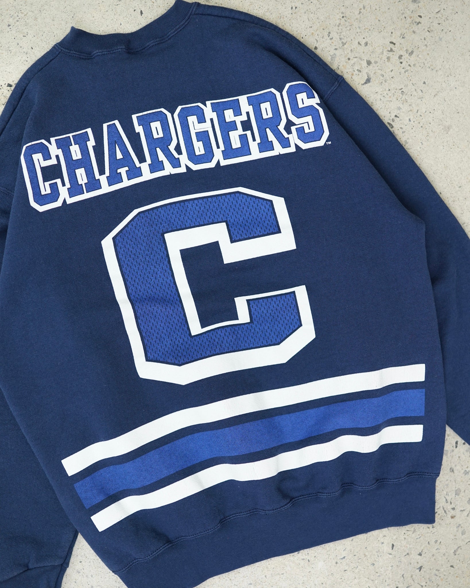 san diego chargers crewneck - XL