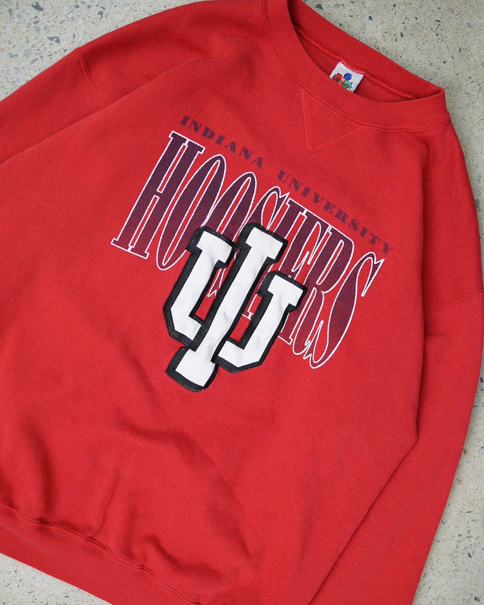 indiana hoosiers crewneck - large