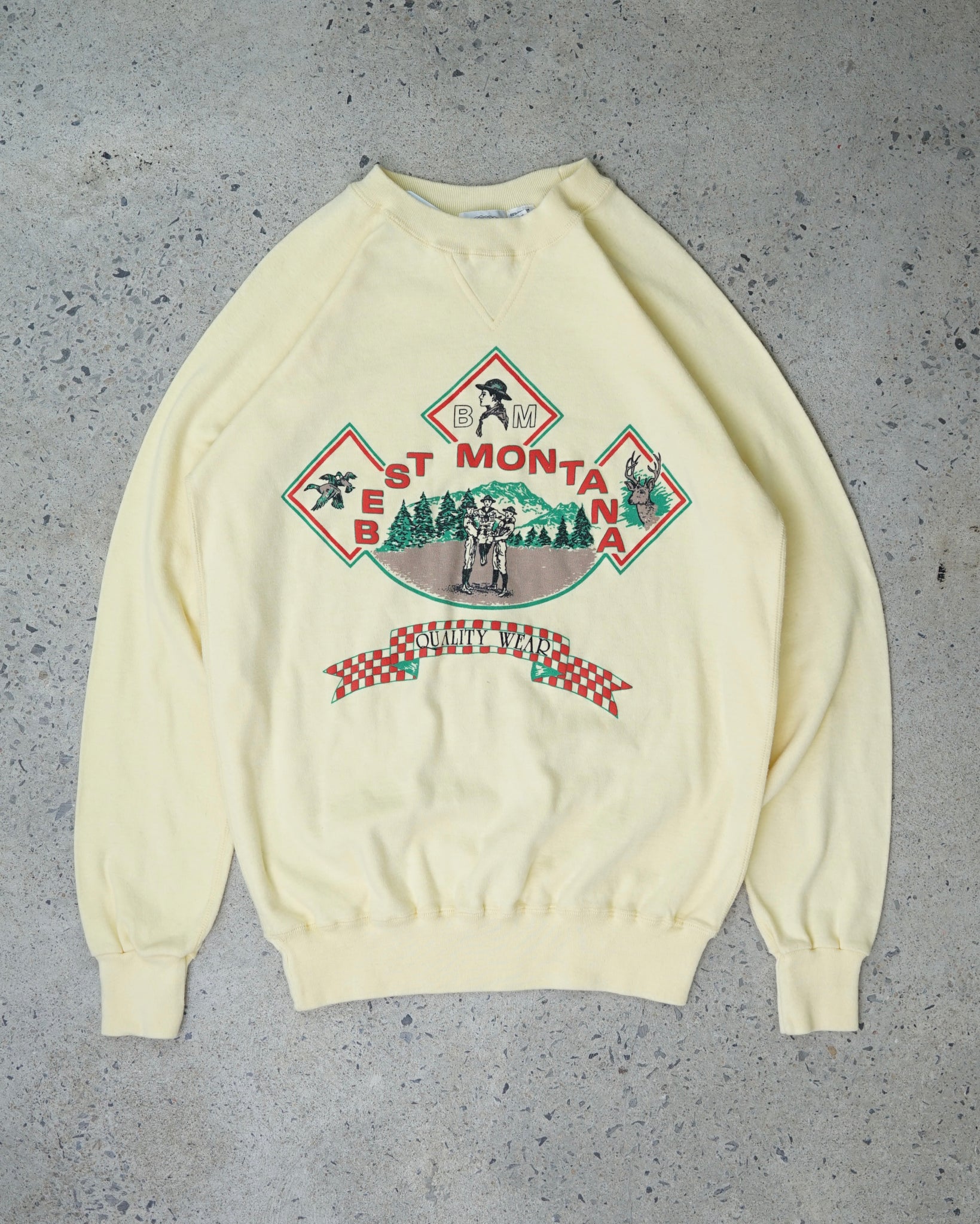 best montana crewneck - medium