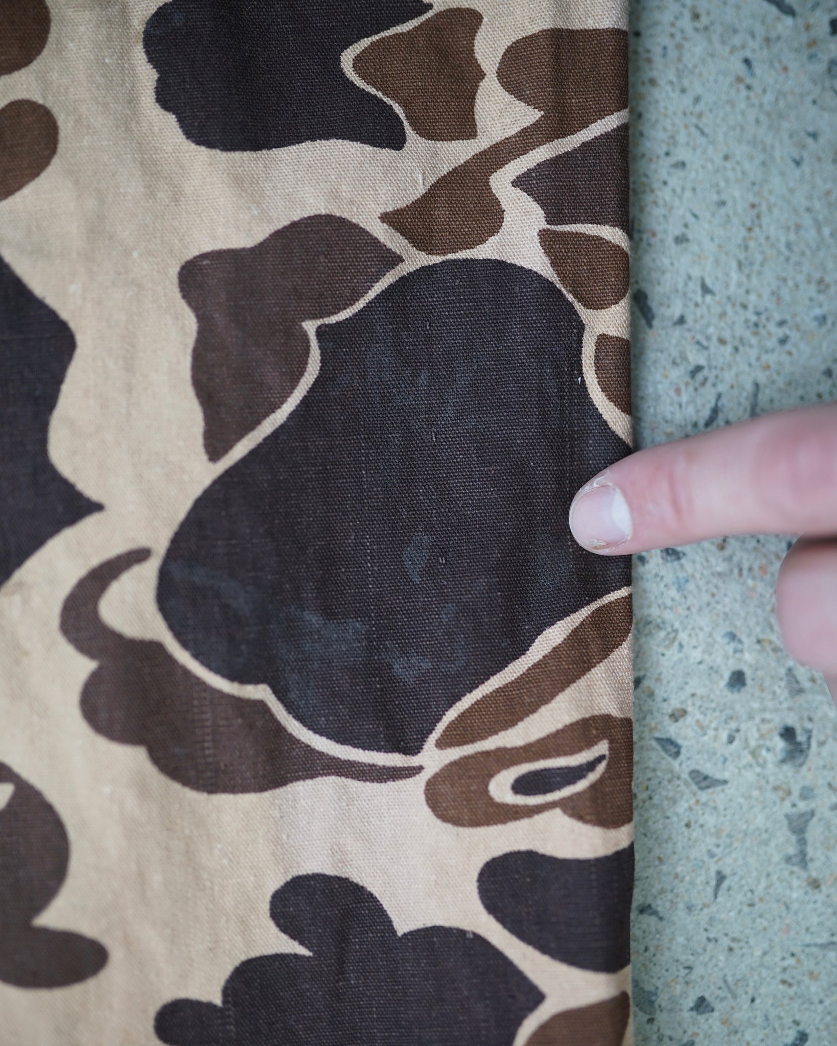 duck bay camo pants - 38x31