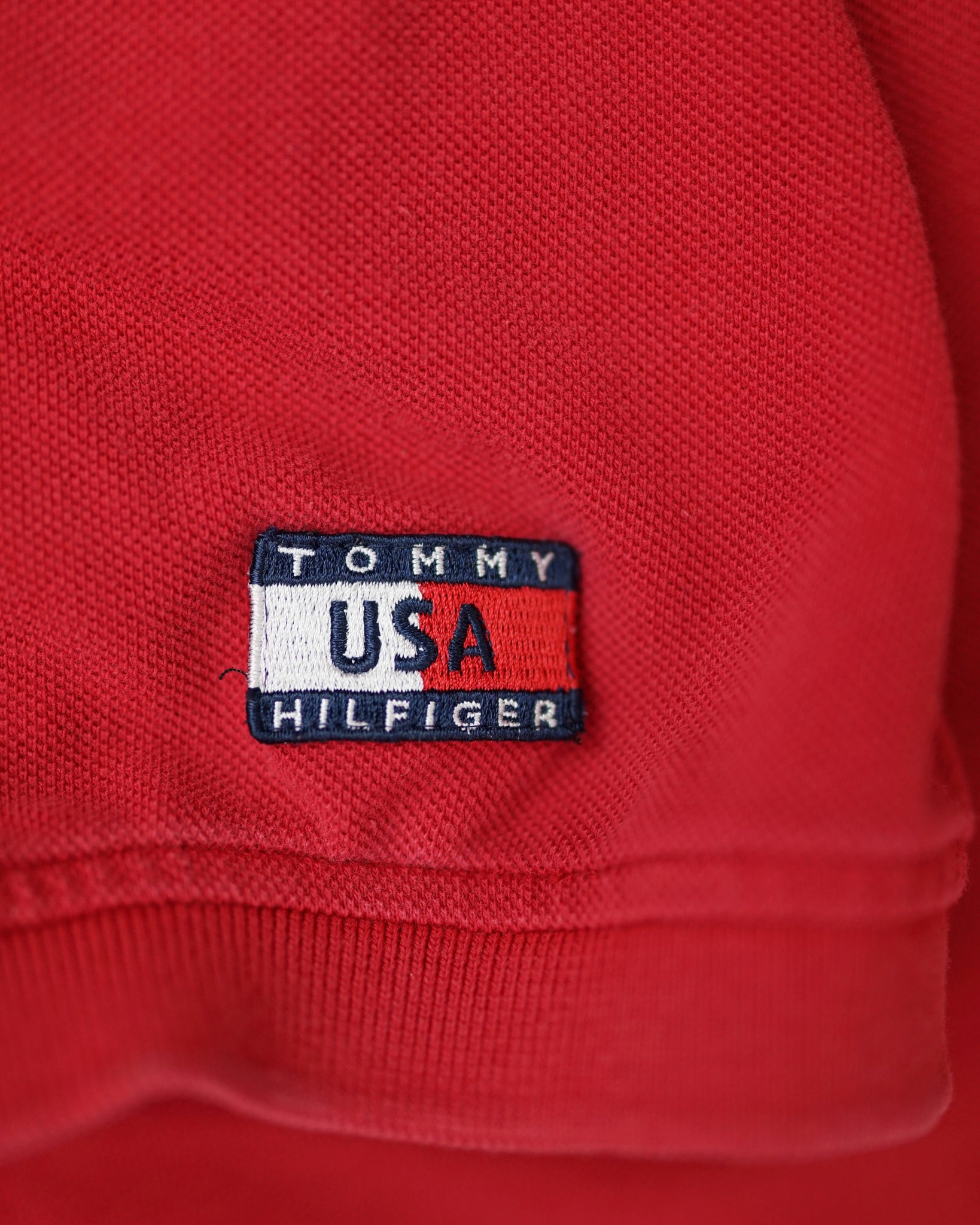 tommy hilfiger usa polo shirt - large