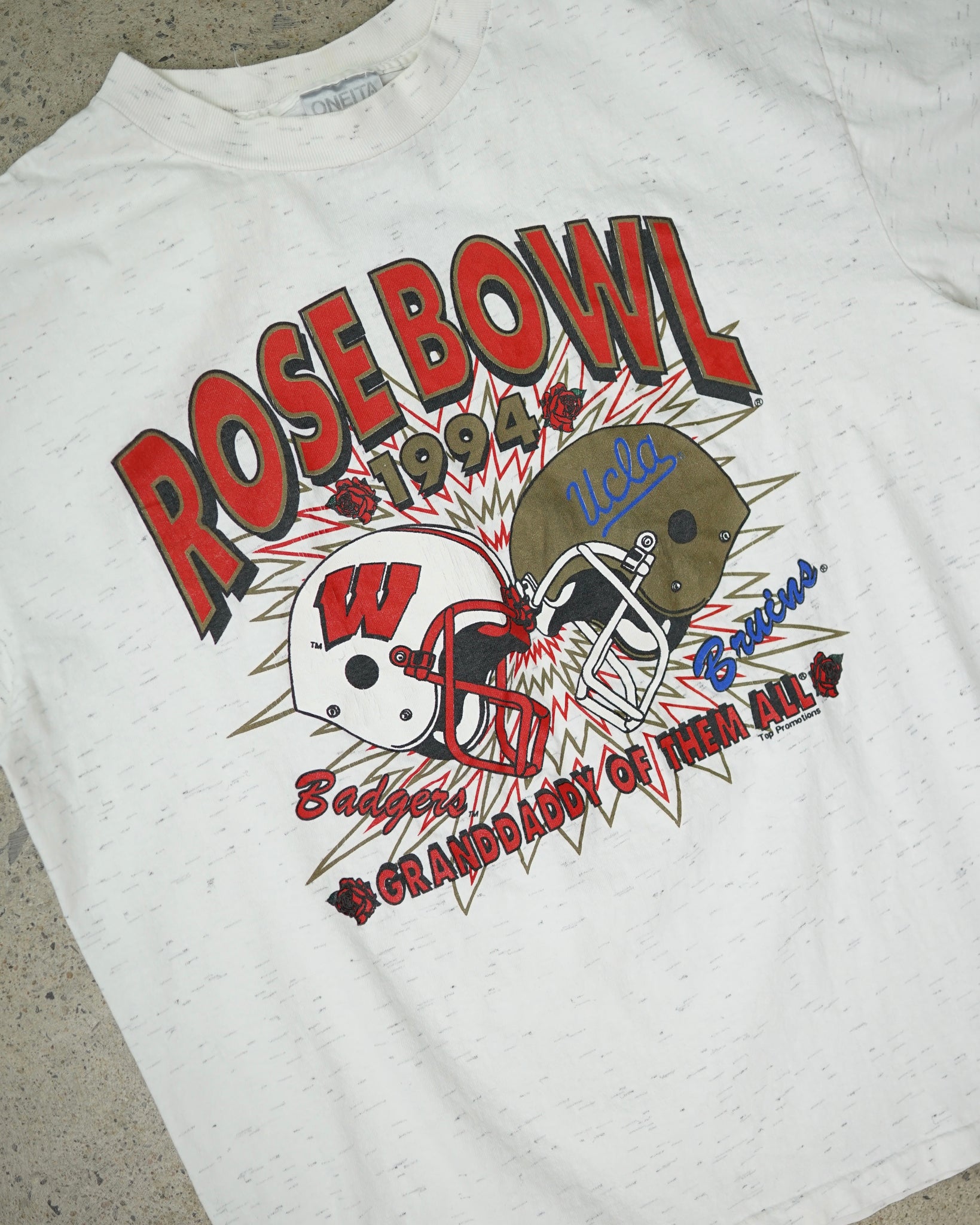 rose bowl 1994 t-shirt - large