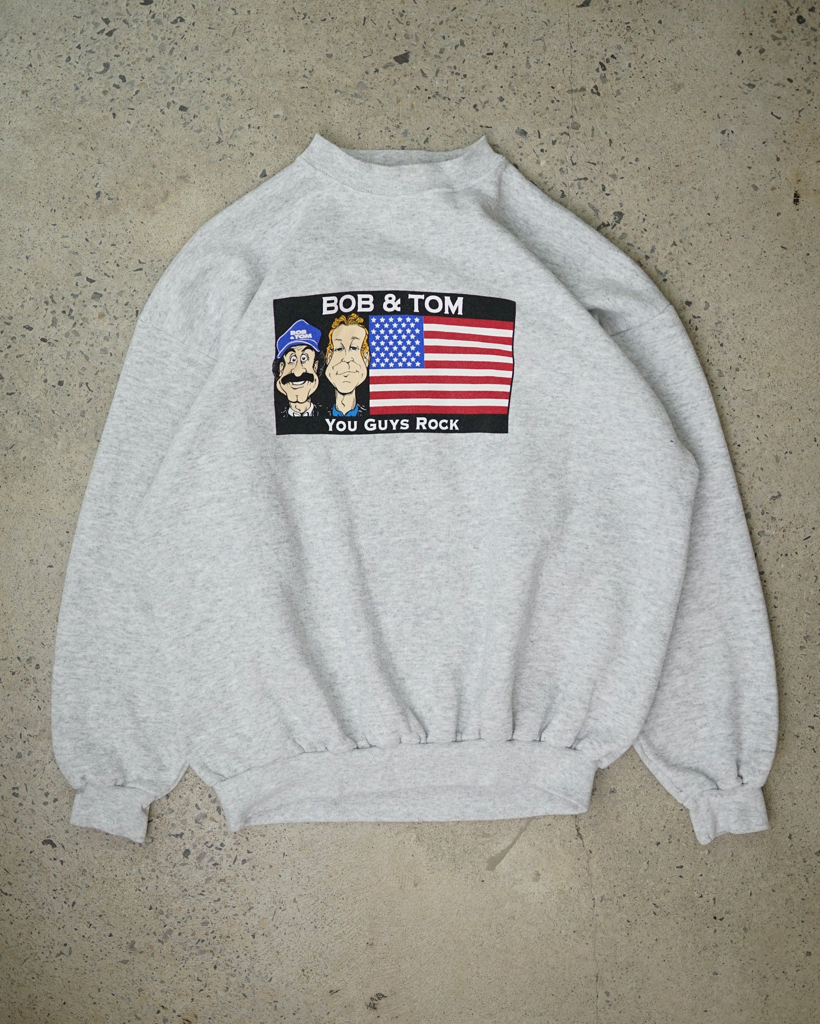 bob and tom crewneck - large