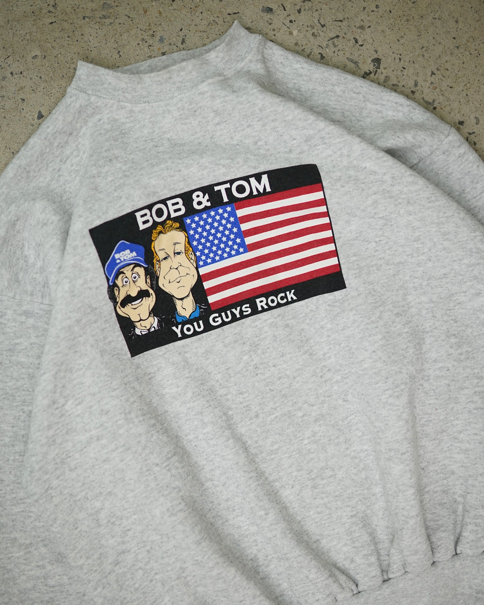 bob and tom crewneck - large