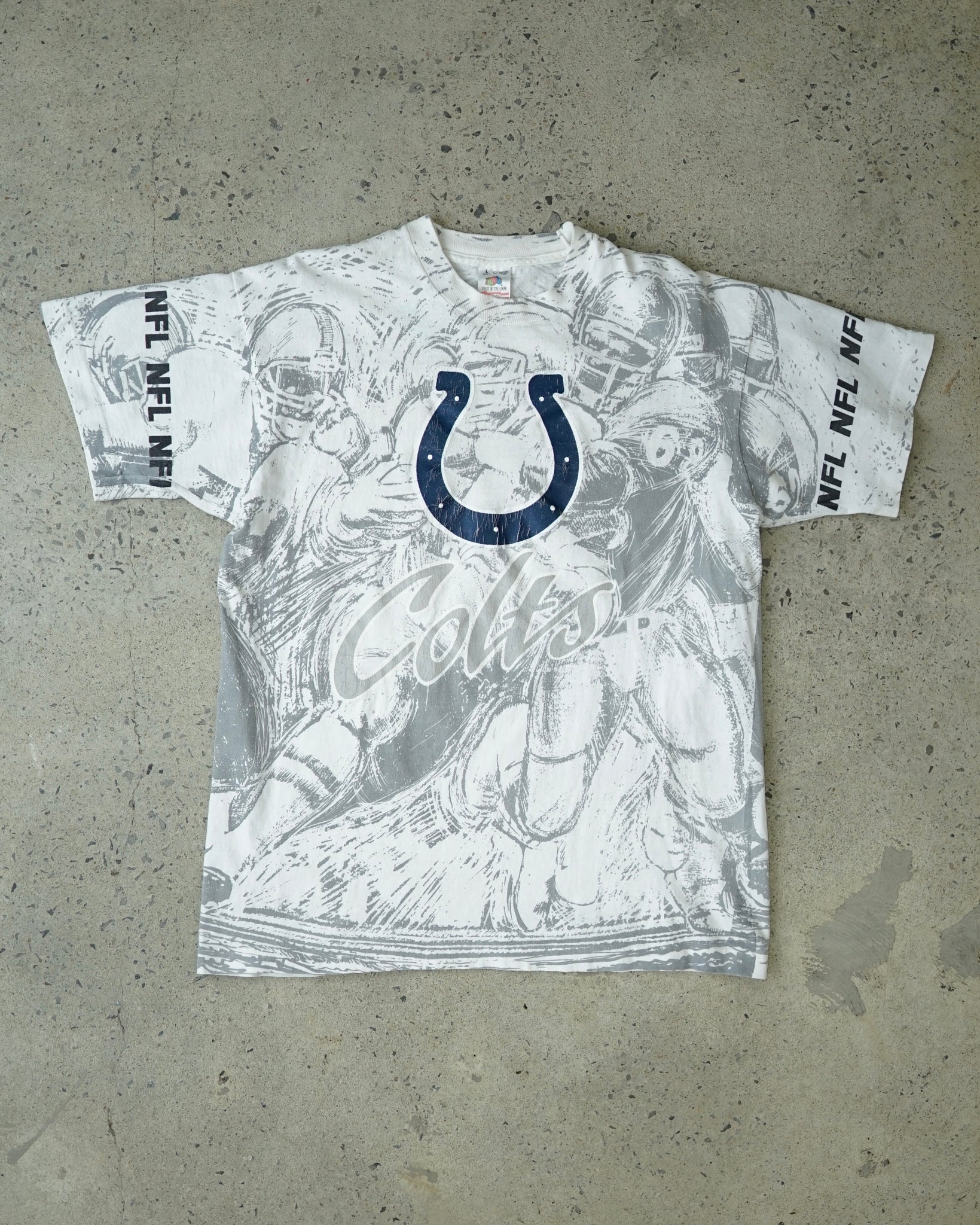 colts all over print t-shirt