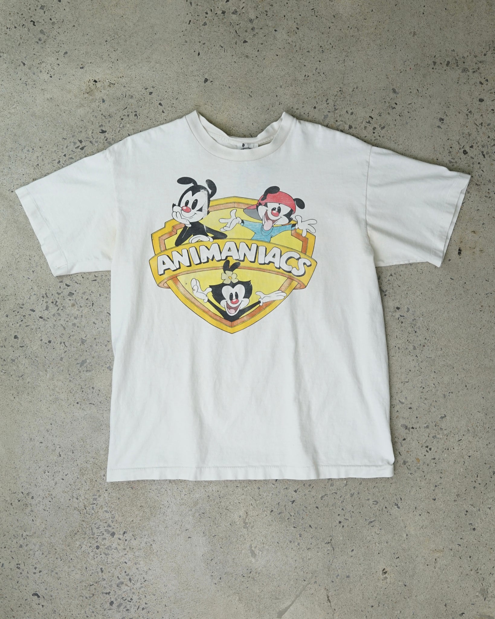 animaniacs 1993 t-shirt - medium