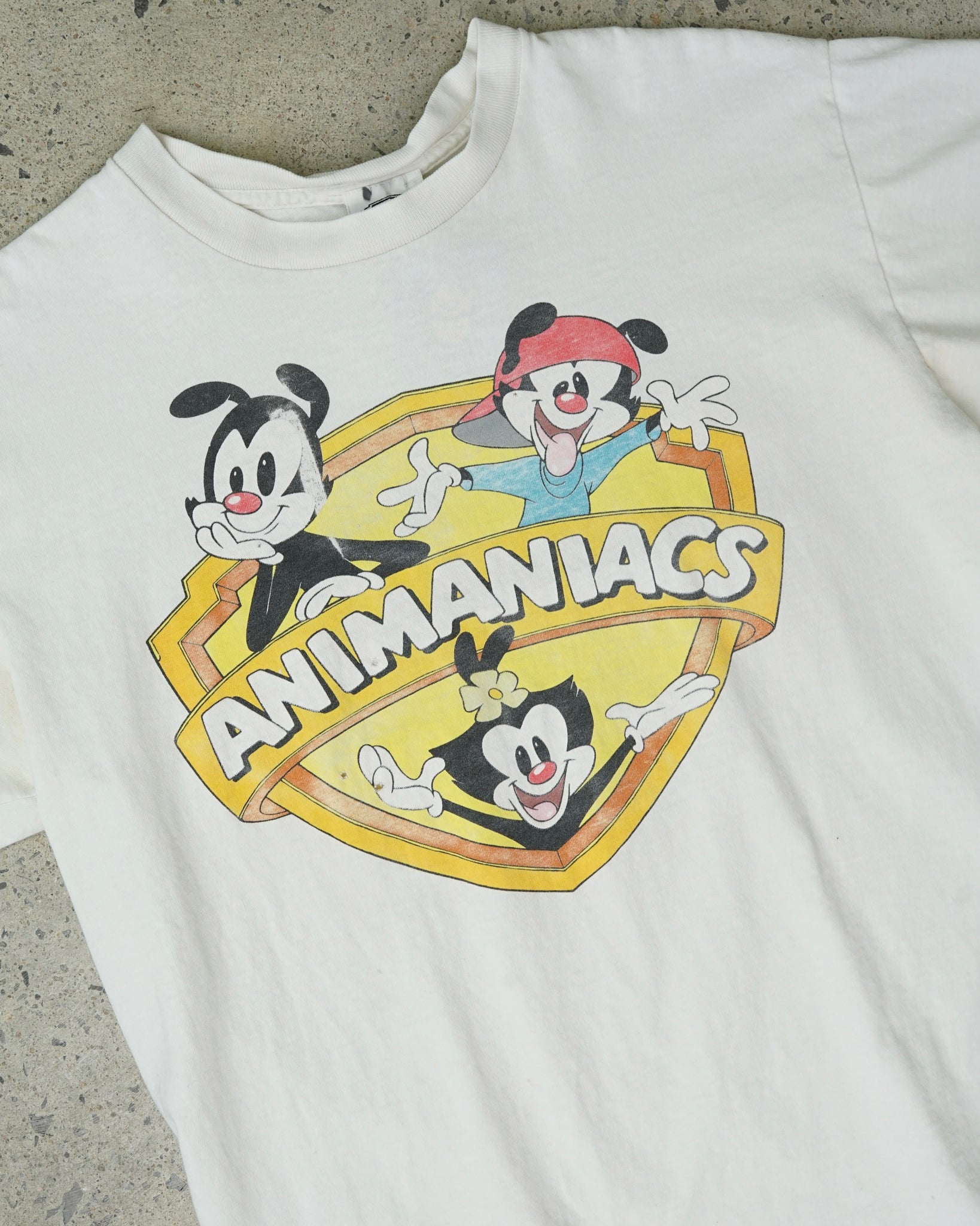 animaniacs 1993 t-shirt - medium